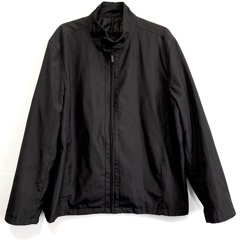 Structure Black Windbreaker